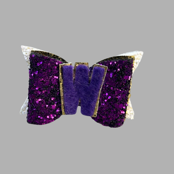Purple Sparkle University of Washington Footaball Team - Husky