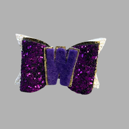Purple Sparkle University of Washington Footaball Team - Husky