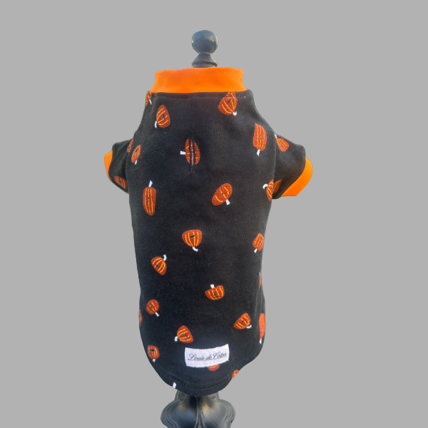 Cotton Shirt - Glittery Pumpkins