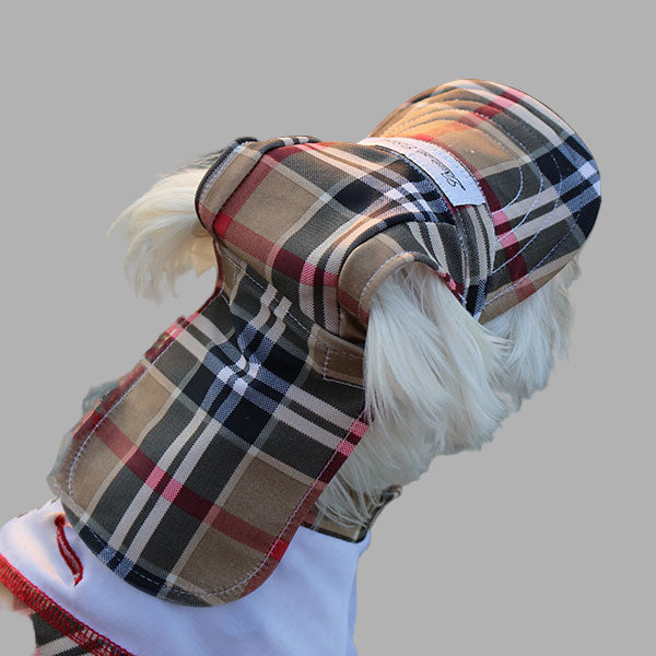 Cooling Dog Hat with UPF50+ Cream Puff