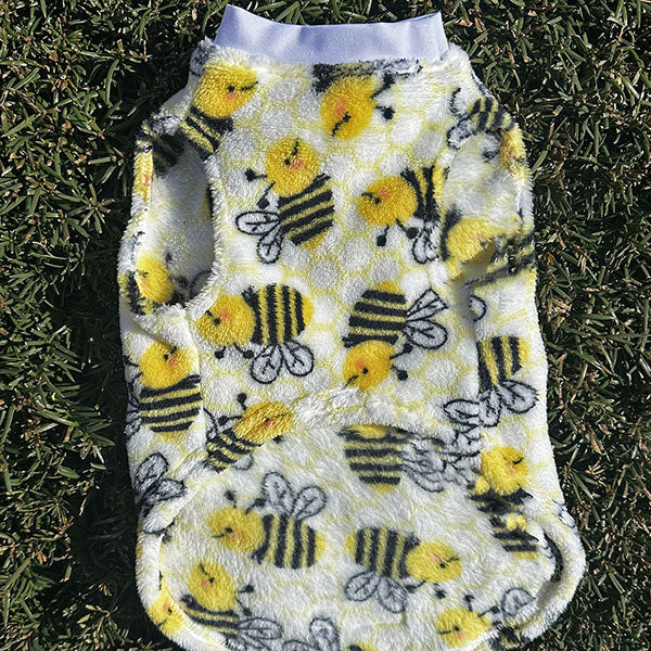 Ultra Plush Fleece Jacket - Busy Bees
