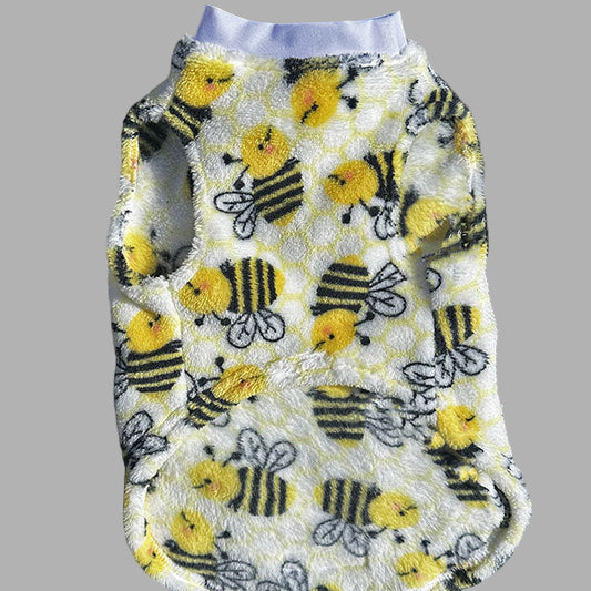 Ultra Plush Fleece Jacket - Busy Bees