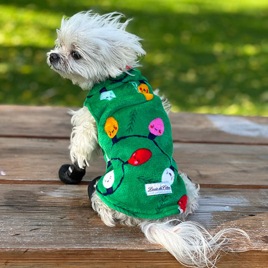 Ultra Plush Fleece Jacket - Happy Lights