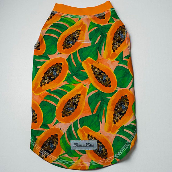 Calming Sleeveless Cooling Sun Tee UPF 50+ Papaya