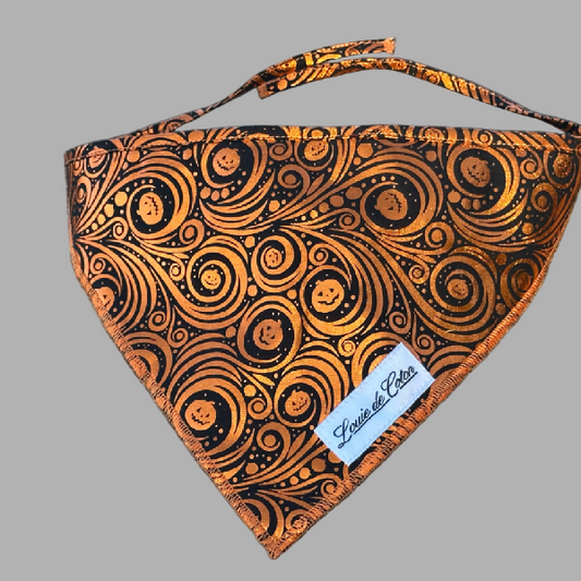 Halloween Bandana - Haunted Swirls