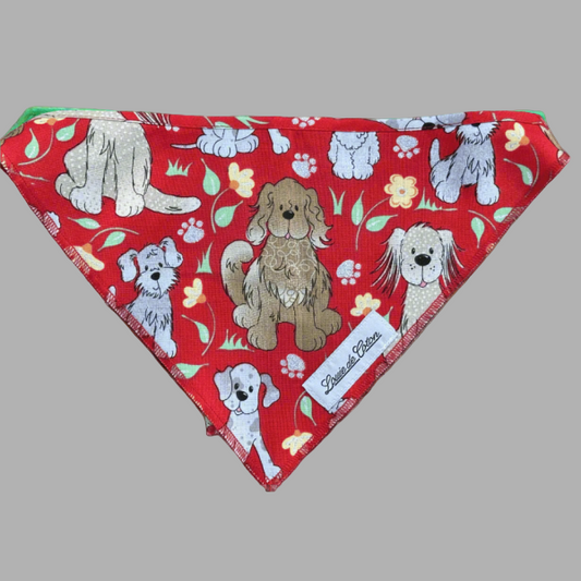 Pooch Pop Art – Dog Cartoon Bandana