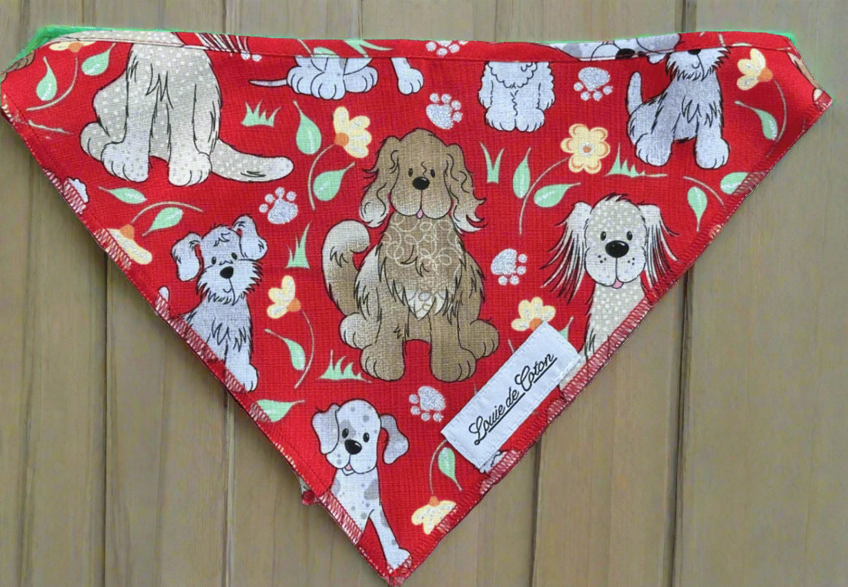 Pooch Pop Art – Dog Cartoon Bandana