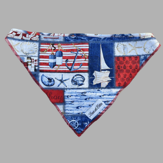 Sail & Tail – Nautical Bandana