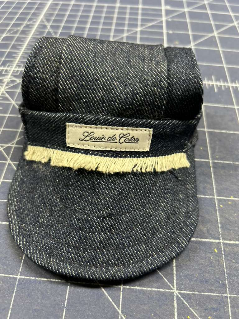 PRE-ORDER Organic Denim Hat - Dark Blue