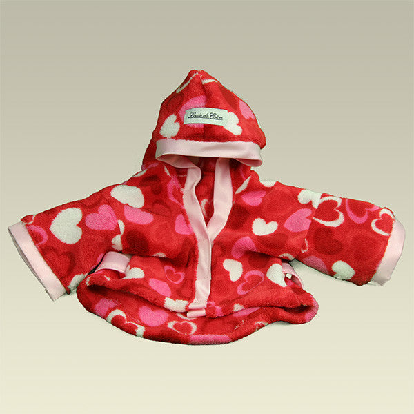 ALMOST GONE - Sweetheart Handmade Ultra Plush Fleece Robe