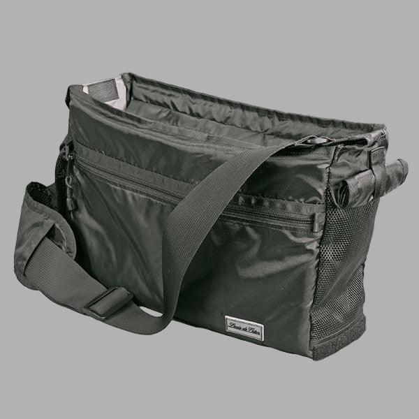 calming pooch sling bag, padded, waterproof nylon