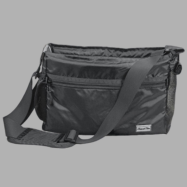 calming pooch sling bag, padded, waterproof nylon