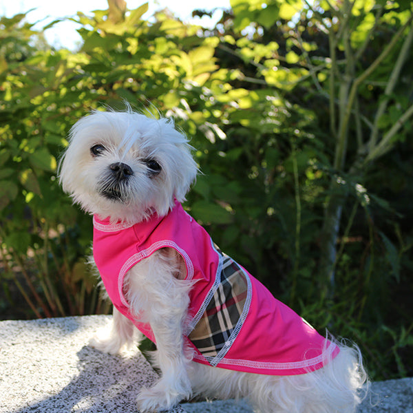 Limited Edition Calming Sleeveless Cooling Sun Tee UPF 50+ Fuchsia