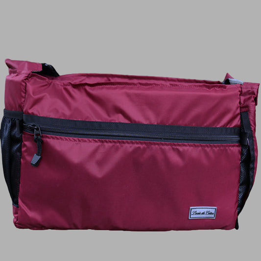 calming pooch sling bag, padded, waterproof nylon