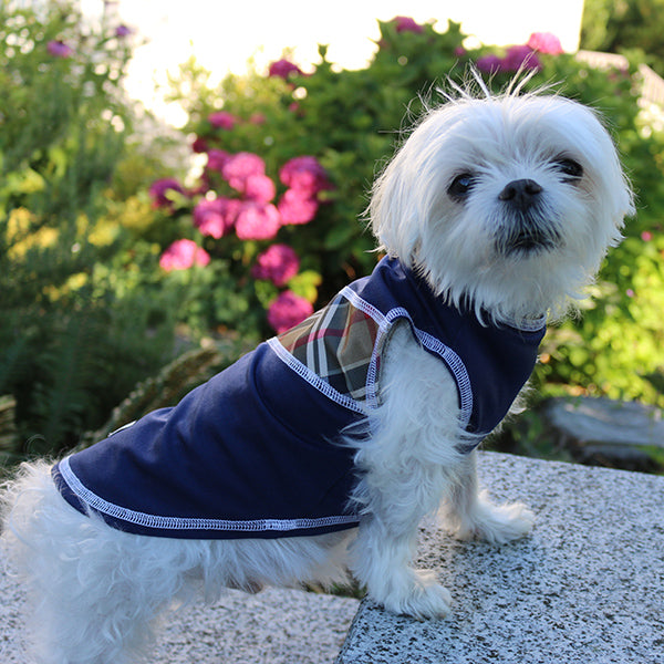 Limited Edition Calming Sleeveless Cooling Sun Tee UPF 50+ Navy