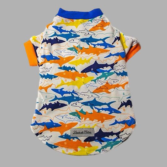 Soft Cotton Shirts - Sharks