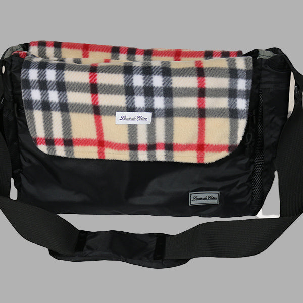 Bag Liner/Blanket - Cream Plaid