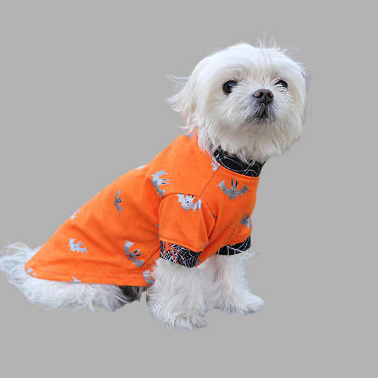 Shiny Metalic Cotton Shirts - Bats