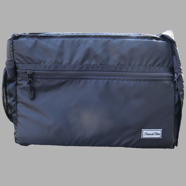 calming pooch sling bag, padded, waterproof nylon