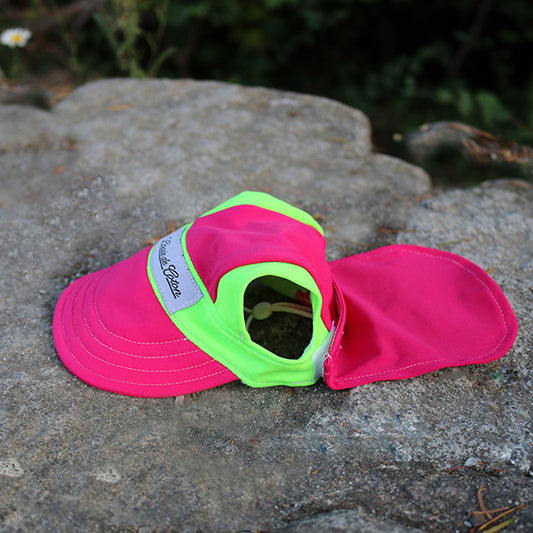 Cooling Dog Hat with UPF50+ - Buble Gum