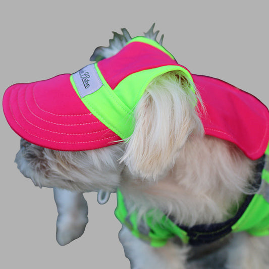 Cooling Dog Hat with UPF50+  - Buble Gum