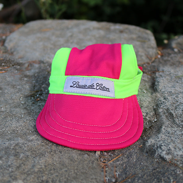 Cooling Dog Hat with UPF50+ - Buble Gum
