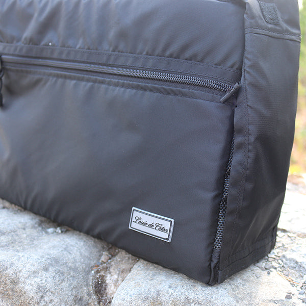 calming pooch sling bag, padded, waterproof nylon