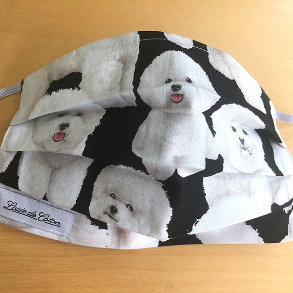 Handmade Cotton Protective Mask - Bichon