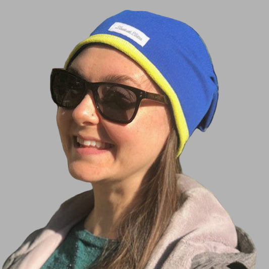 Reflective IllumiNITE Fleece Beanie For People - Green