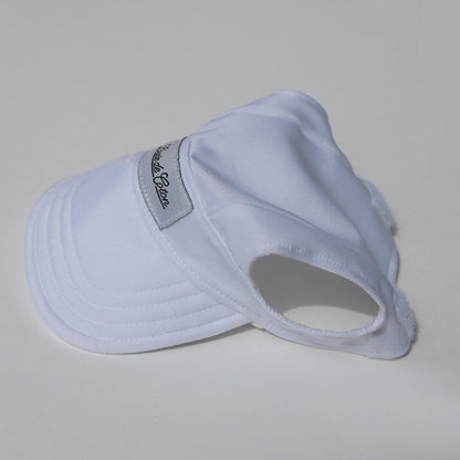 Cooling Dog Hat with UPF50+  - White Sand