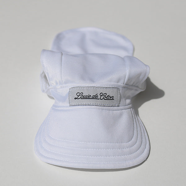 Cooling Dog Hat with UPF50+ - White Sand