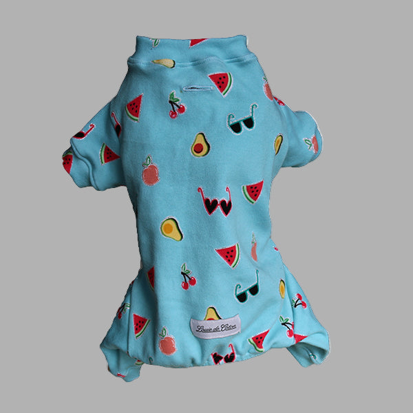 Handmade Cotton Pajamas - Glitter Watermelons