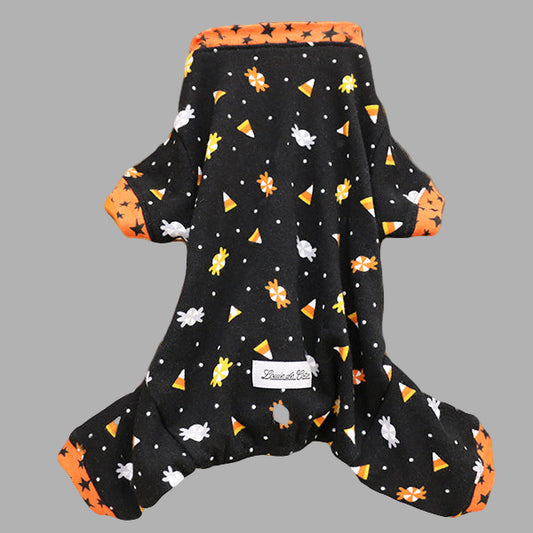 Glow in Dark Cotton Pajamas - Candy Cone
