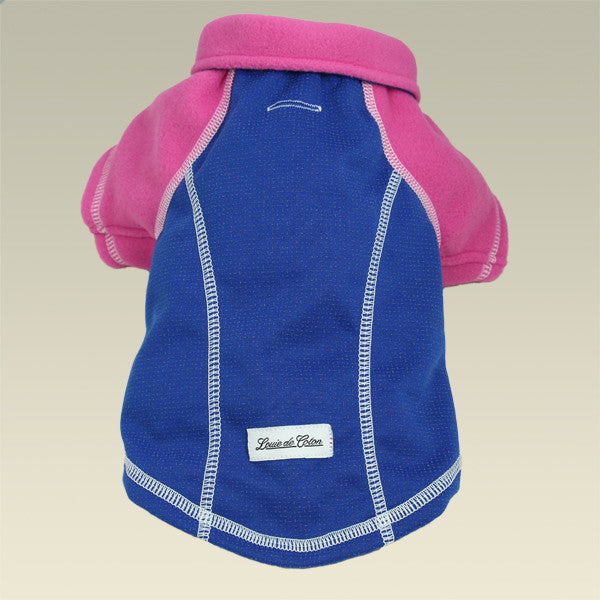 full length reflective outwear small dogs blue and pink