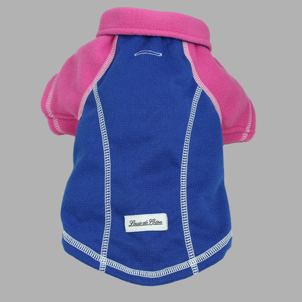 full length reflective outwear small dogs blue and pink