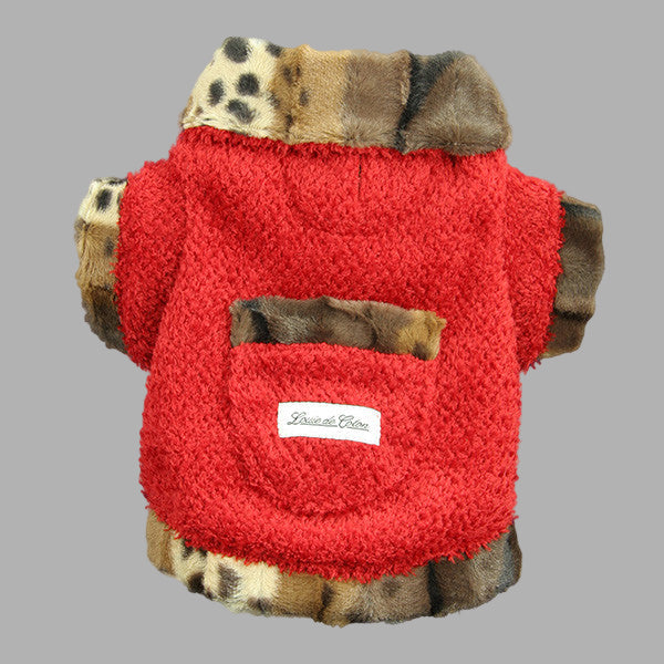 ALMOST GONE - Furry Valentino Calming Fleece Jacket - Polartec® Thermal Pro® - Lynx