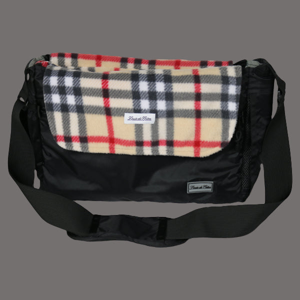 Bag Liner/Blanket - Cream Plaid