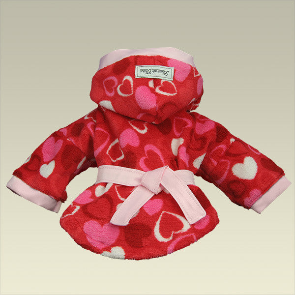 ALMOST GONE - Sweetheart Handmade Ultra Plush Fleece Robe