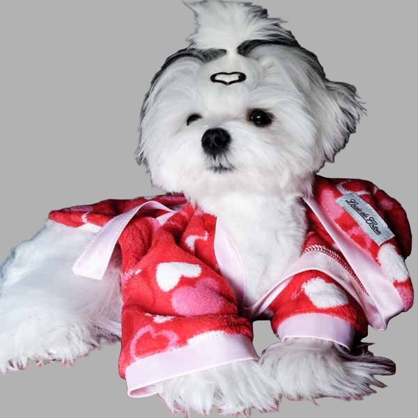ALMOST GONE - Sweetheart Handmade Ultra Plush Fleece Robe