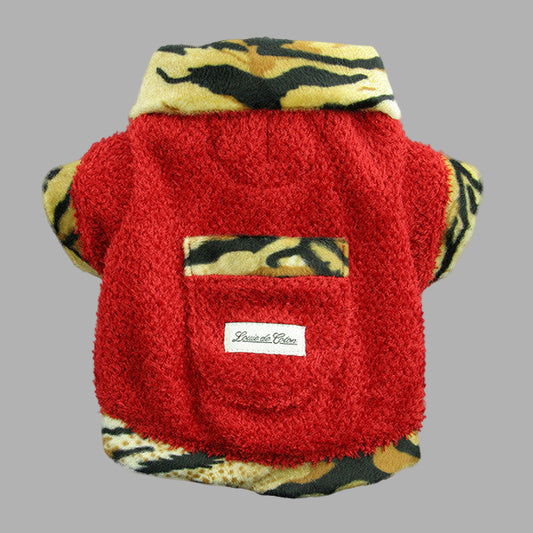 Furry Valentino Calming Fleece Jacket - Polartec® Thermal Pro® -Tiger