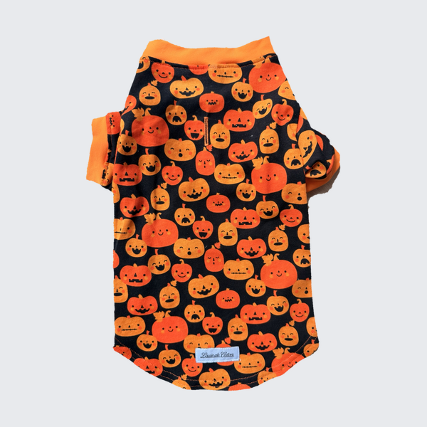 Cotton Shirt - Happy Pumpkins