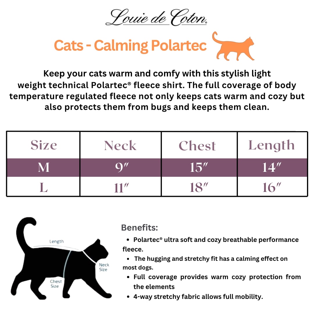 Cats - Calming Polartec®  Buttery Soft Fleece Shirt - Lime Green