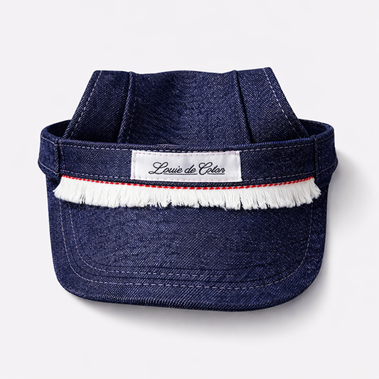 Organic Denim Hat - Dark Blue