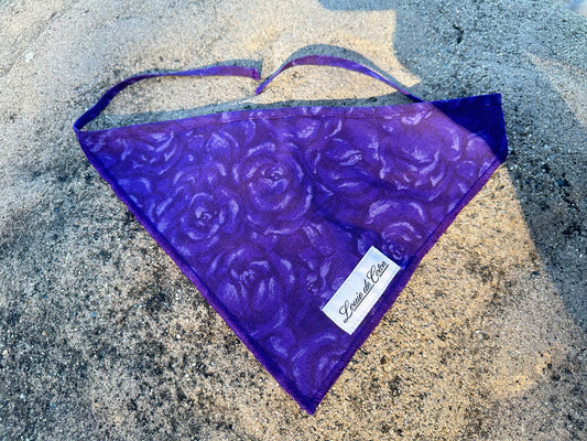 Halloween Bandana - Midnight Roses