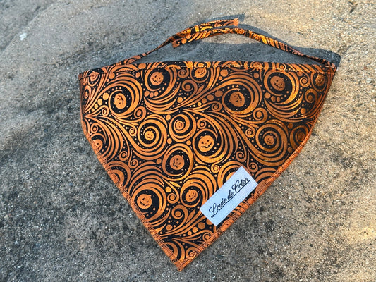 Halloween Bandana - Haunted Swirls