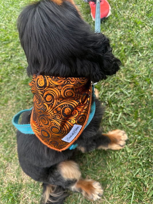 Halloween Bandana - Haunted Swirls