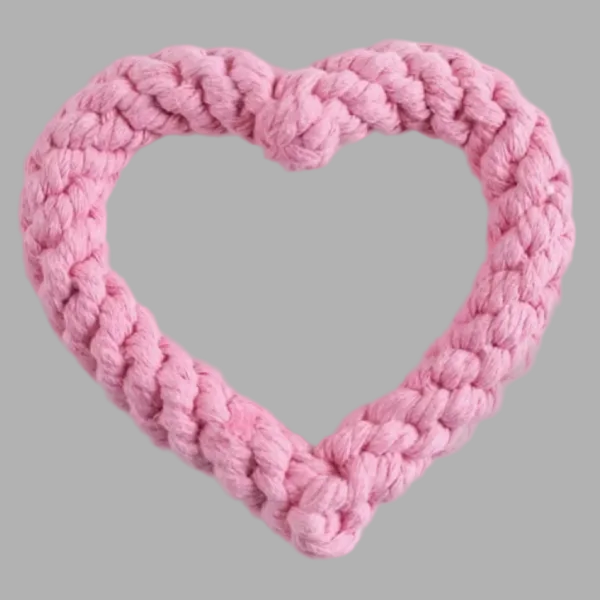 Dog Rope Toy - Pink 