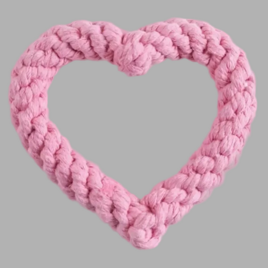 Dog Rope Toy - Pink 
