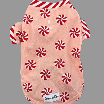 Handmade Cotton Shirts - Holiday Candy