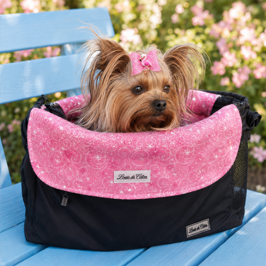 Coolmax® Cooling Pooch Bag Liner - Sparkling Hot Pink